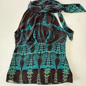 Bandolino Halter Blouse